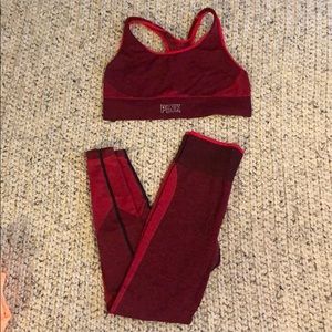 Victoria’s Secret red gym set